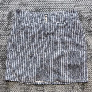 Jofit Women's Blue & White Patterned Golf Skort Size 8